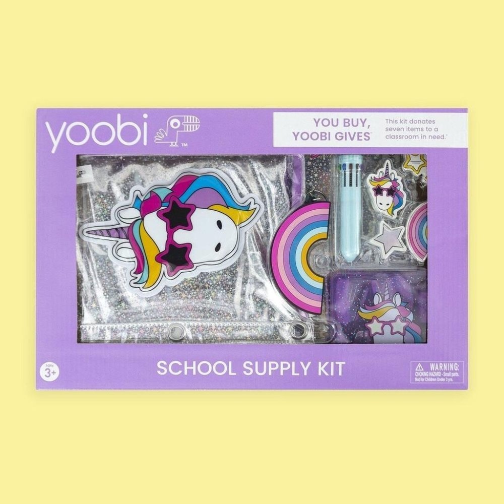 Unicorn School Supply Kit